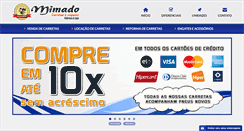 Desktop Screenshot of mimado.com.br